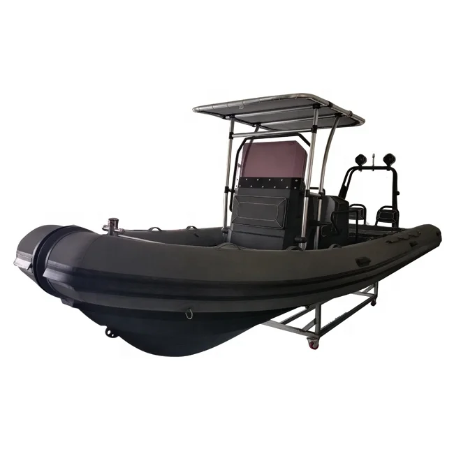 RHIB 700 надувная лодка из алюминиевого корпуса ребро
