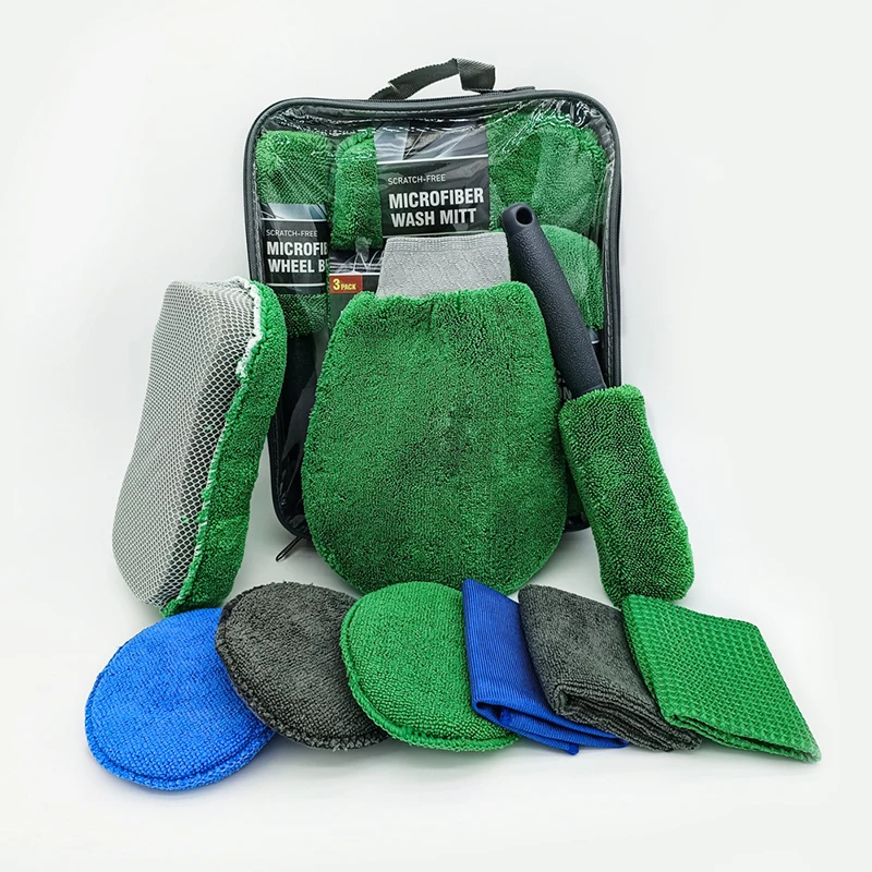 Factory Directly Sell 9PCS Car Supplier Washing Tools Car Cleaning Kit Set Car Wash