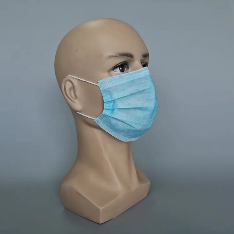 Protective Disposable Face Mask 3 layers disposable non-woven face mask melt-blown fashionable mouth mask