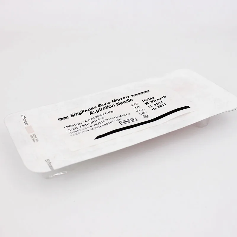 Medical Surgical Sterile Types Guided Single Use Bone Marrow Biopsy Needle