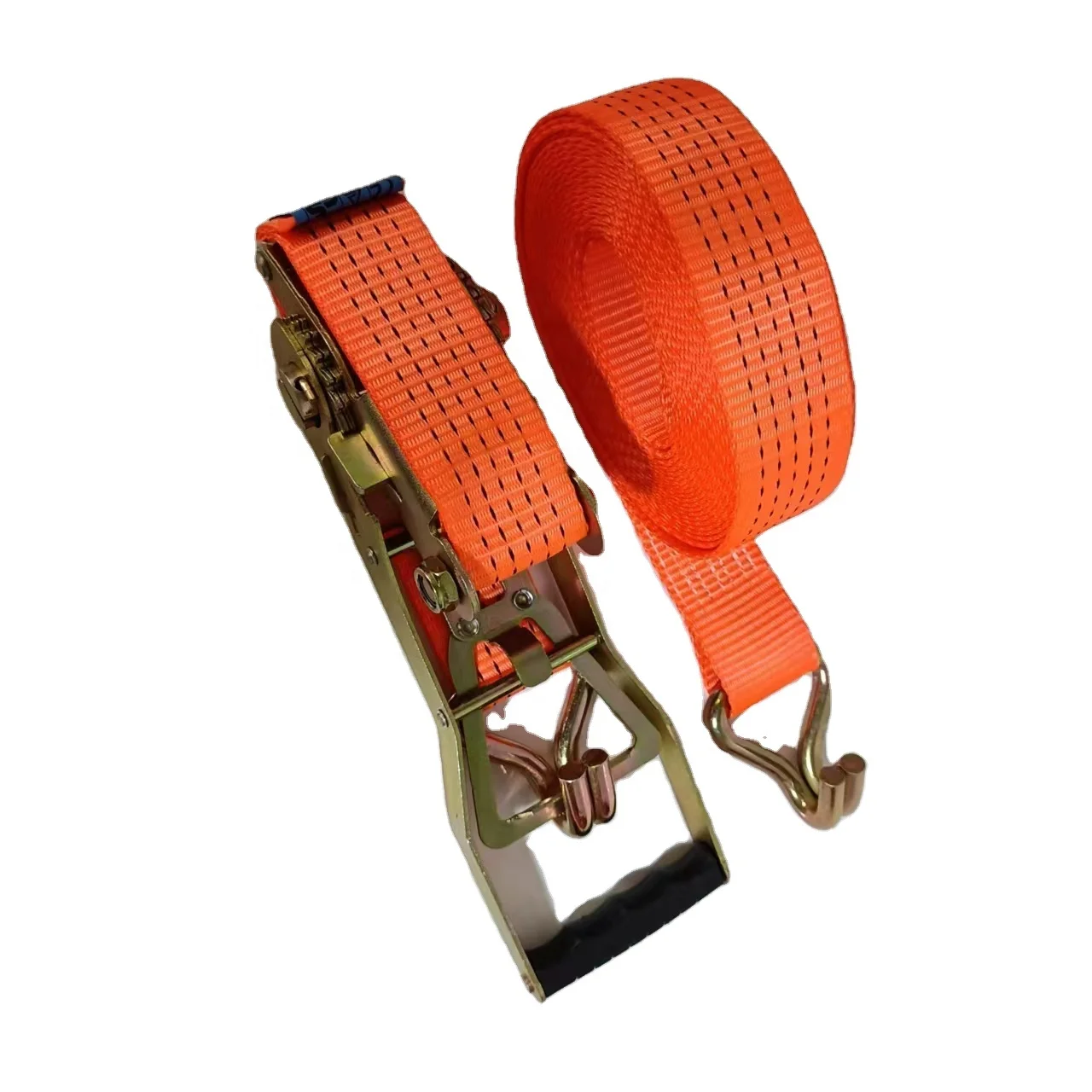 Competitive price 2 inch 50mm 10m truck strap polyester ergo ratchet tie down lashing strap 50 mm x 10 Meter Ratchet belt