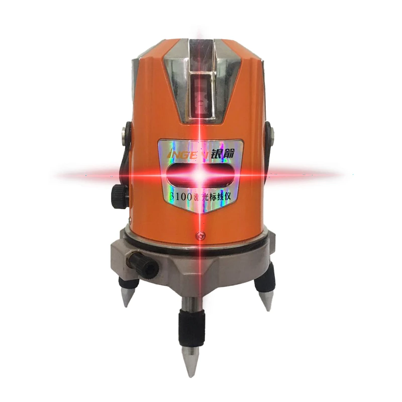 
3 lines red beam self-leveling bean multi rotary laser level meter pro laser leveling system 