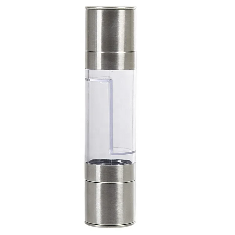Kitchen Tools Premium Manual Stainless Steel Salt and Pepper Shaker Pepper Mill Seasoning Salt Pepper Grinder