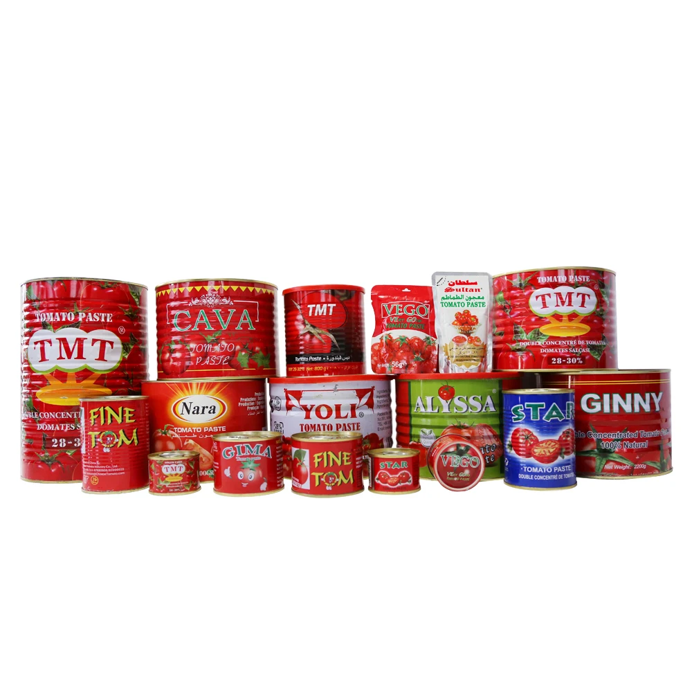 Best brand tomato paste brand from popular supplier with good price in different sizes tomato sauce