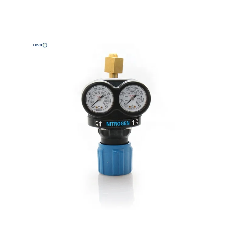 Hot sale American style industrial use type high pressure reducer medical oxygen regulator for cylinder pressure