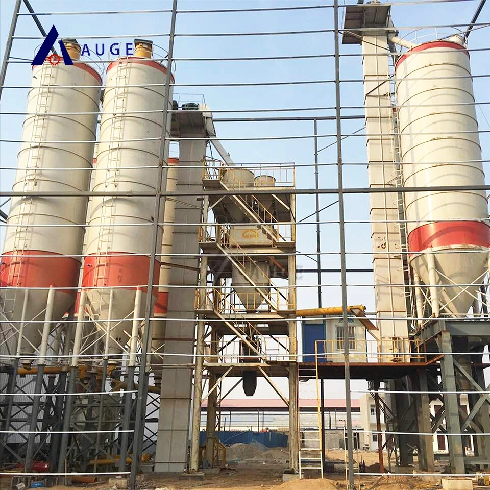 Stainless Steel Dry Mix Mortar Plant 120m3/H Lautomatic Dry Mortar Mixing Plant Most Popular Dry Mortar Mix Line