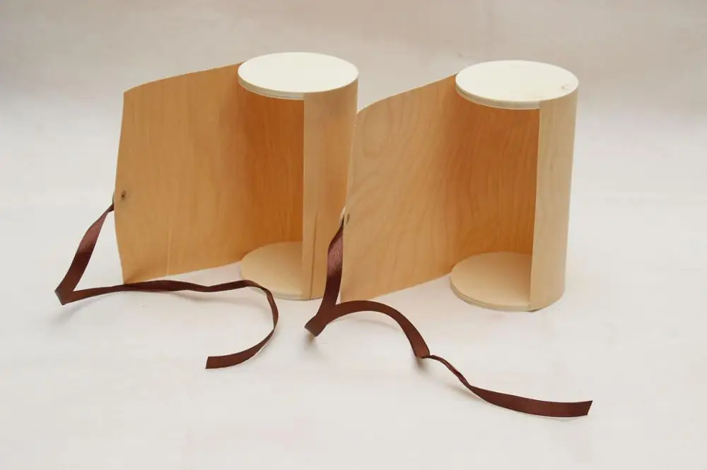 
Environmental protection cork leather box birch leather tea storage box portable tea packaging box wood bark caddy 