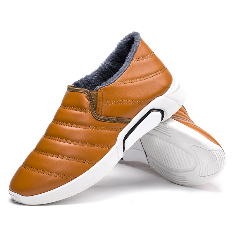 customization winter shoes winter felt shoes waterproof winter long shoes men