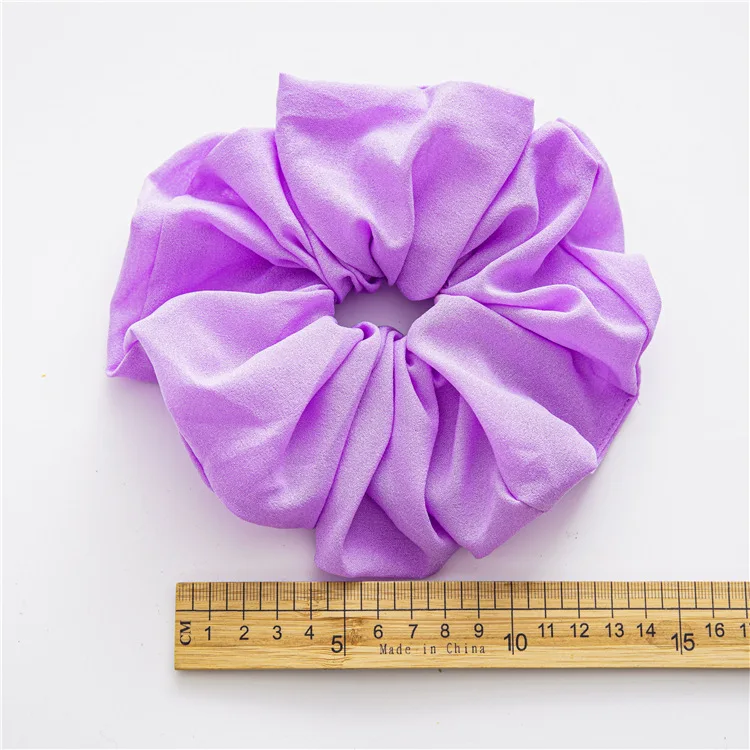 Lady women oversized designer luxury xl neon scrunchies giant extra oversized colourful neon hair scrunchie