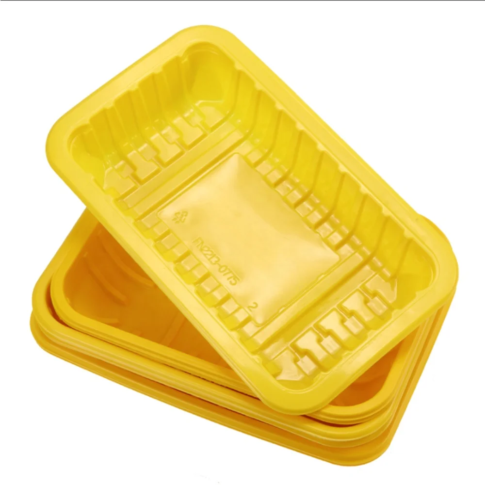 Customized Food Grade Plastic Tray Frozen Food Seafood Veget Meat Packaging