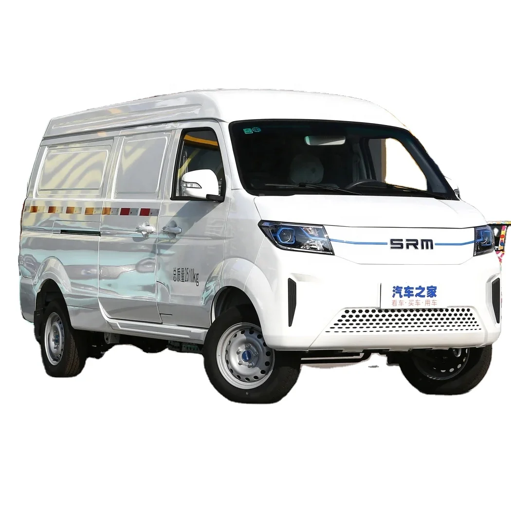 SRM Haoyun NO.1 Lithium iron phosphate battery with 2 Seats EV Cargo Van by China Supplier