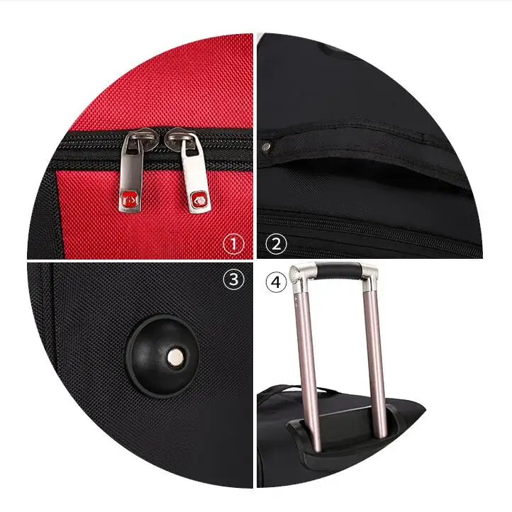 Extra Large 32Inch High Quality Travelling Bags Trolley Luggage Rolling Duffle Trolley Duffle bag Luggage Wheels