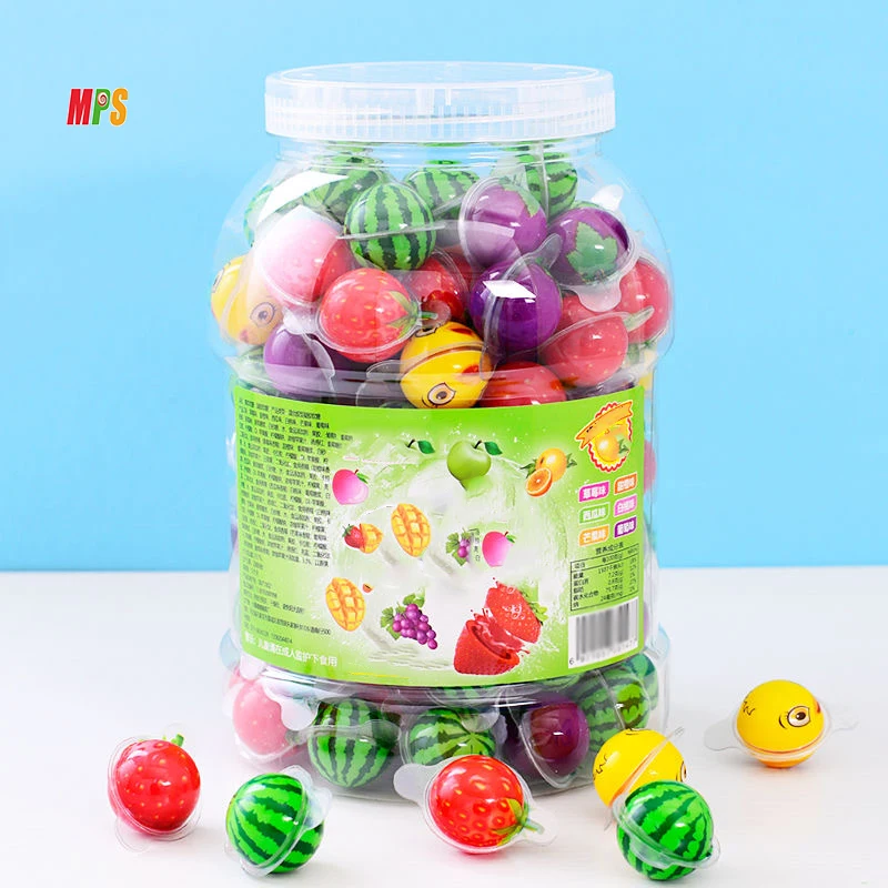 Premium Vodka Planet Gummi Japan Candy Alcohol Infused Earth Gummy with Fruity Liquid Center