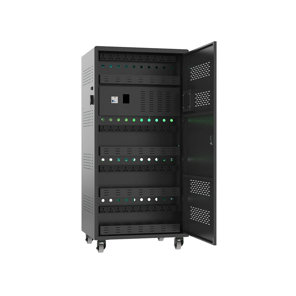 Storage and Charging Trolley Tablet Laptop Charging Cabinet in school & office