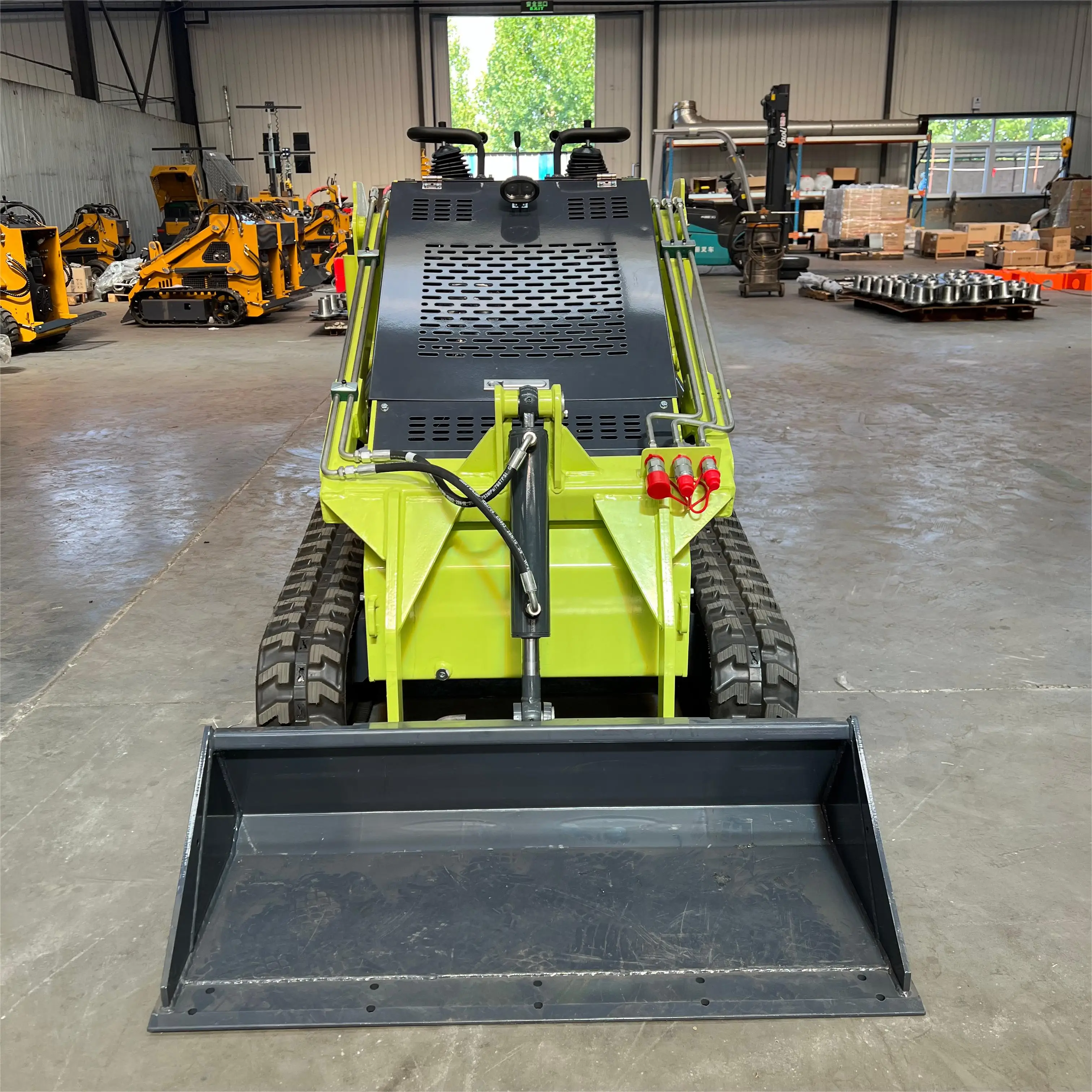 Free Shipping Wheeled Skid Steer Loaders EPA Euro5 Compact Tracked Skid Steer Loaders