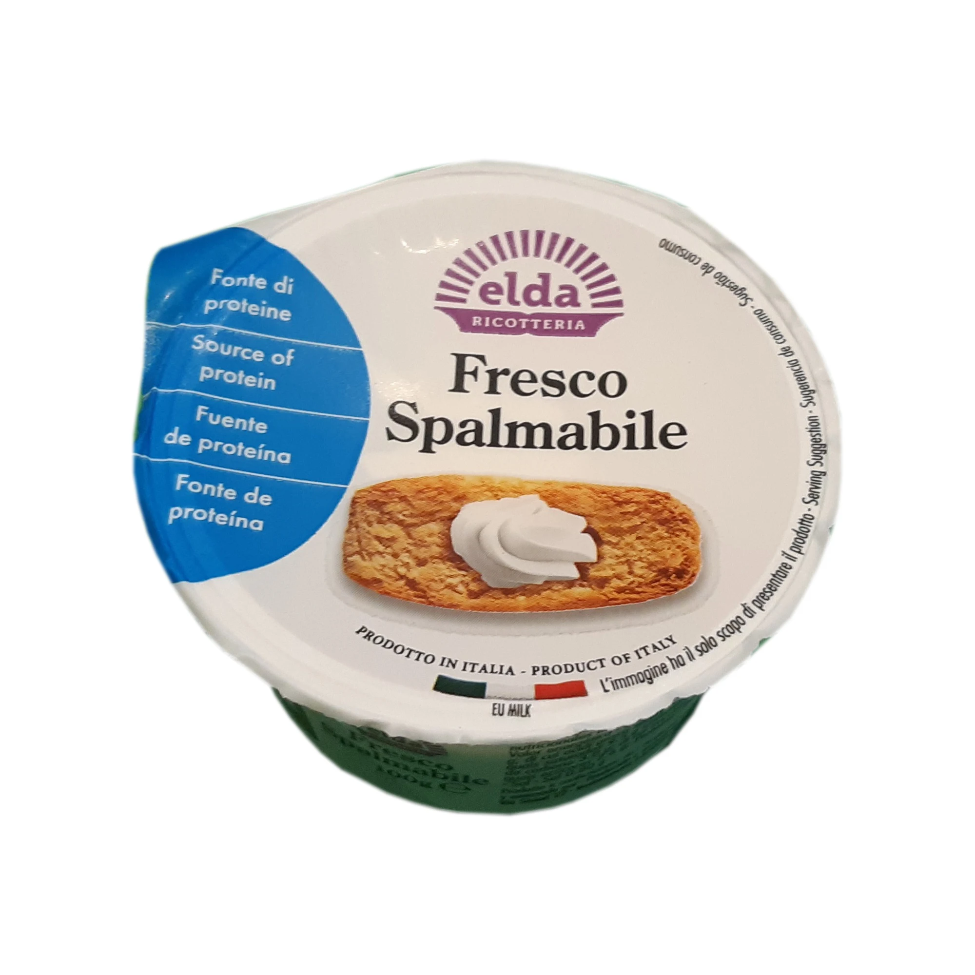 High Italian Quality Zarpellon Brand 07C100S Spreadeble Cheese 100 Gram Fresh Cheese For Pizza
