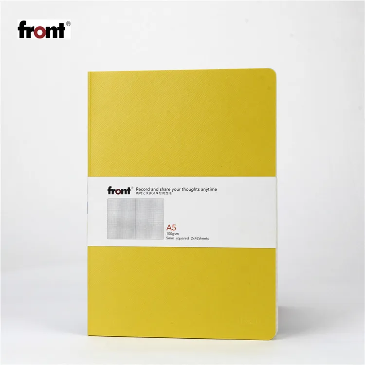 front school notebook office supplies ruled squared office stationery 100gsm FSC acid-free paper notebook
