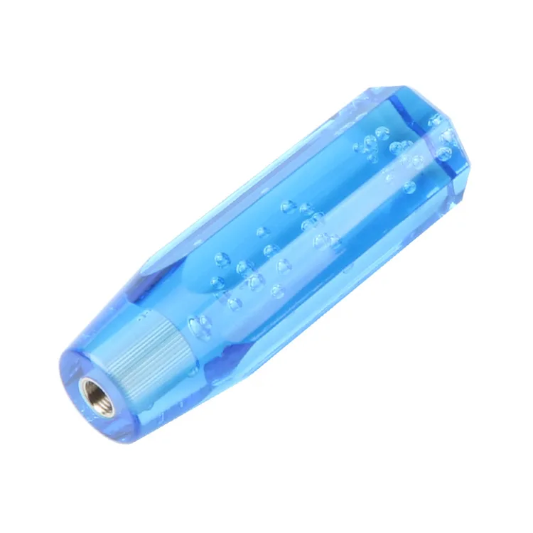 Universal Acrylic Crystal Bubble Car Shift Knob AT/MT Car Gear Knob Stick Lever Head Shifter Auto Accessories