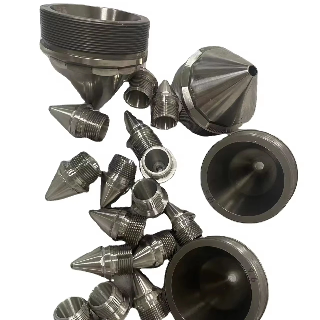 Customized Hard Tungsten Steel Drawing Mold Precision Hardware Accessories Extruder Head Mold Machining Services Product