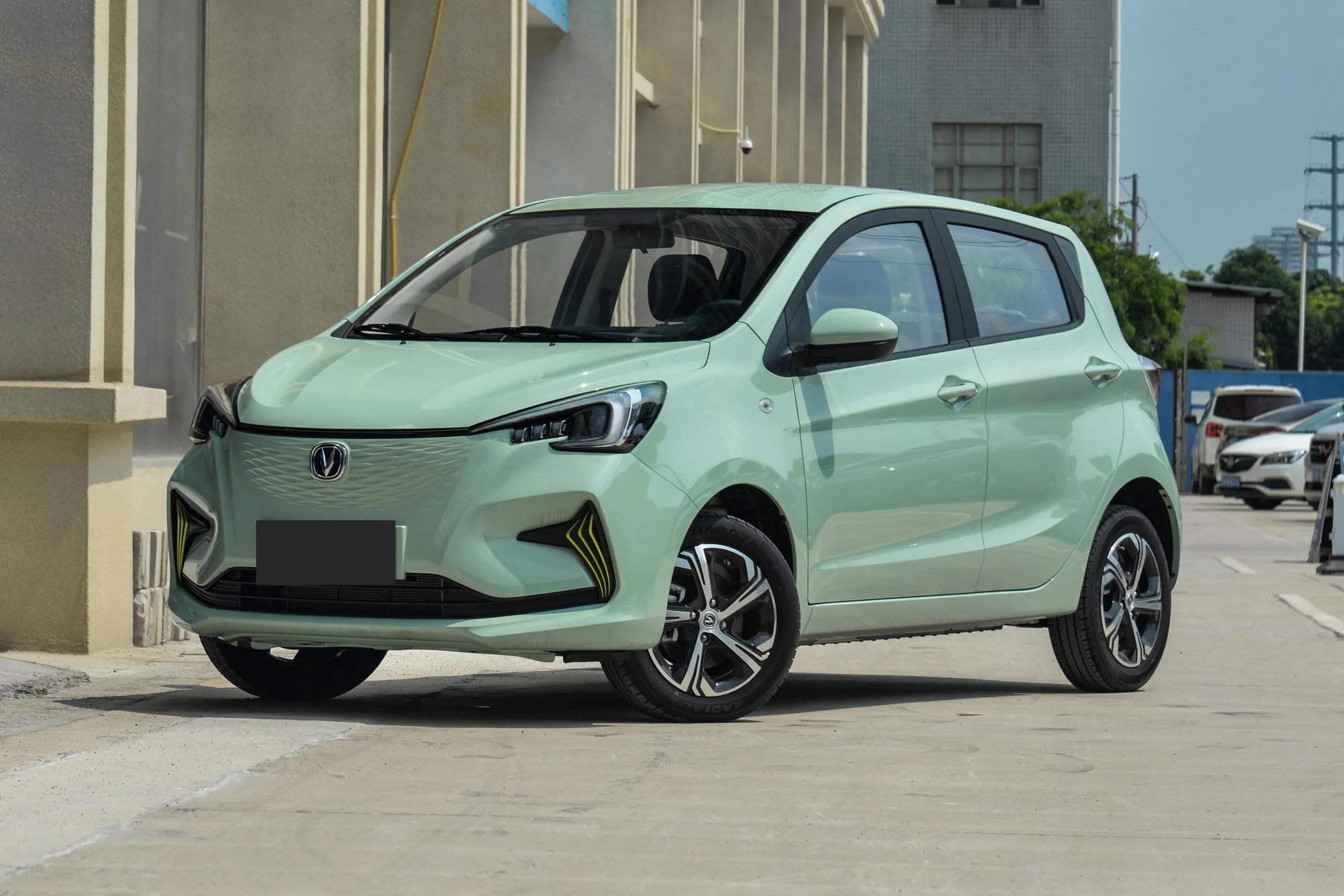 Buy Hot Selling Electric Cars Changan Benben E-Star 5-Door 5-Seat Hatchback Long Range 310KM New Energy Vehicles For Sale