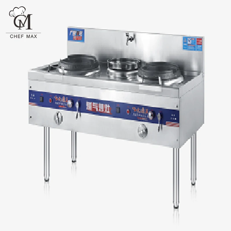 Stainless steel durable gas type 2burner stove