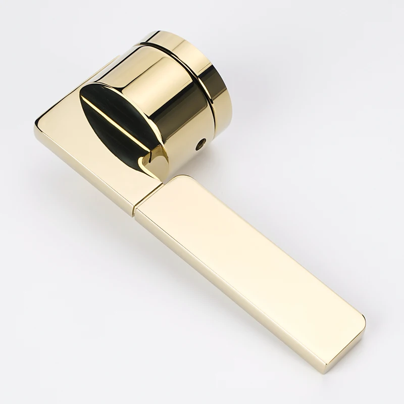 Manufacture Custom Easy To Install Leather Zinc Alloy Handle Main Door Lock