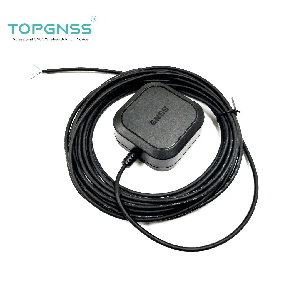 RS232 GPS Designed with the ZED-F9P F9 module RTK high-precision GNSS receiver can be used as a base station and rove 5M TOPGNSS