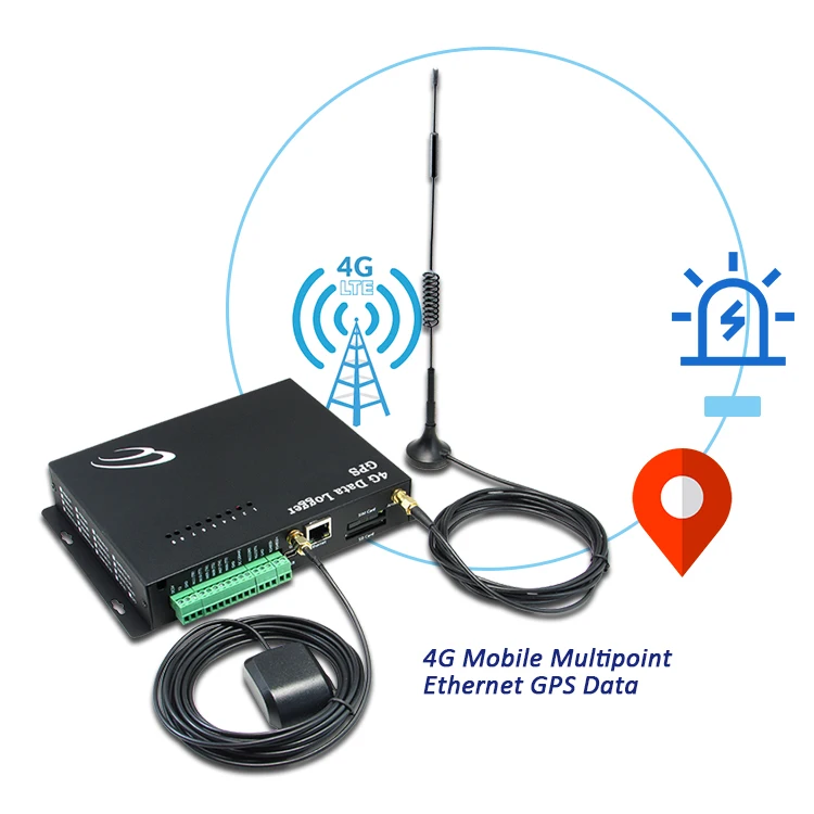 Vehicle Tracking System 4G GPS Temperature and Humidity Sensor Gps Fuel Monitoring