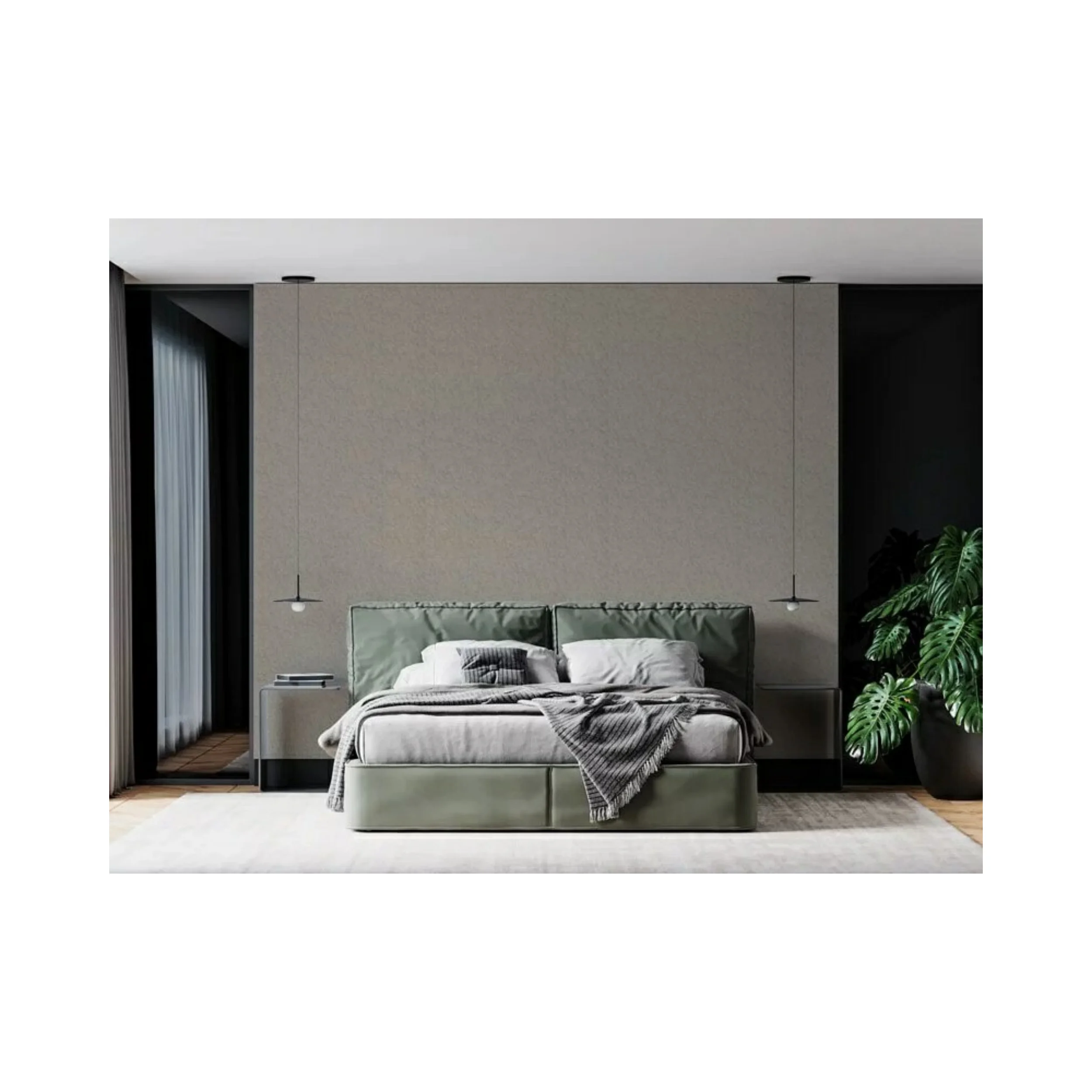High-End Large Wall Wallpaper Digital Printing P-Tex Stone Stickers For Home Decoration