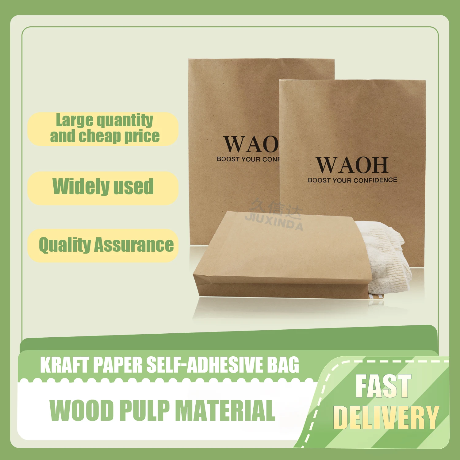 Plain Brown Kraft Paper Bag With Twisted String Handle Custom Paper Shop Bags With Your Own Logo