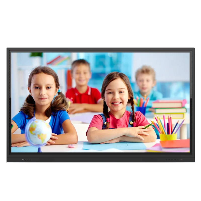 75/86/98 inch lcd touch screen smart board digital whiteboard 4k display interactive tv touch screen whiteboard