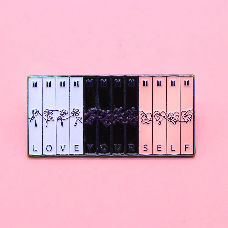 Name Badge Pin Clips Soft Enamel Lapel Pin Custom Number And Letter Lapel Pins