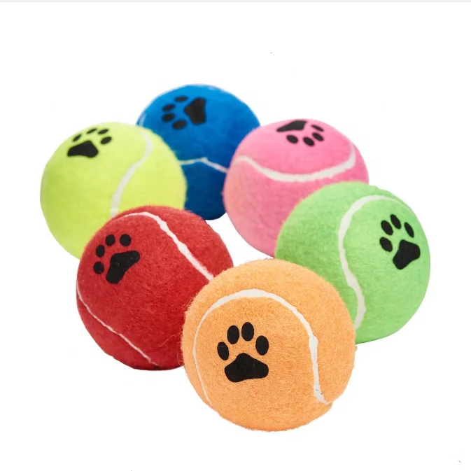 Franklin Pet Supply Ready Set Fetch Squeak Tennis Balls - Dog Toy Squeaks When Squeezed - Multi-Packs - for Small - Medium - Lar