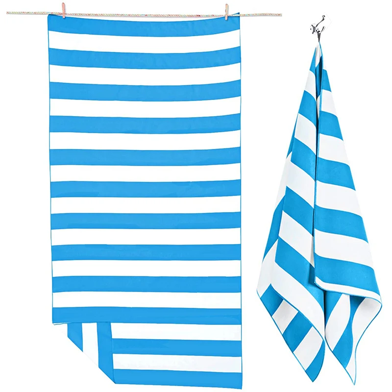 Ultra compact China manufacture microfiber beach towels with custom logo