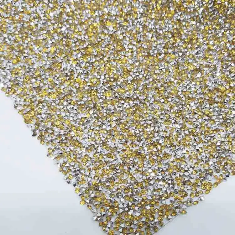 Новый дизайн прямоугольная сетка со стразами горячая фиксация клейкий лист для одежды смола