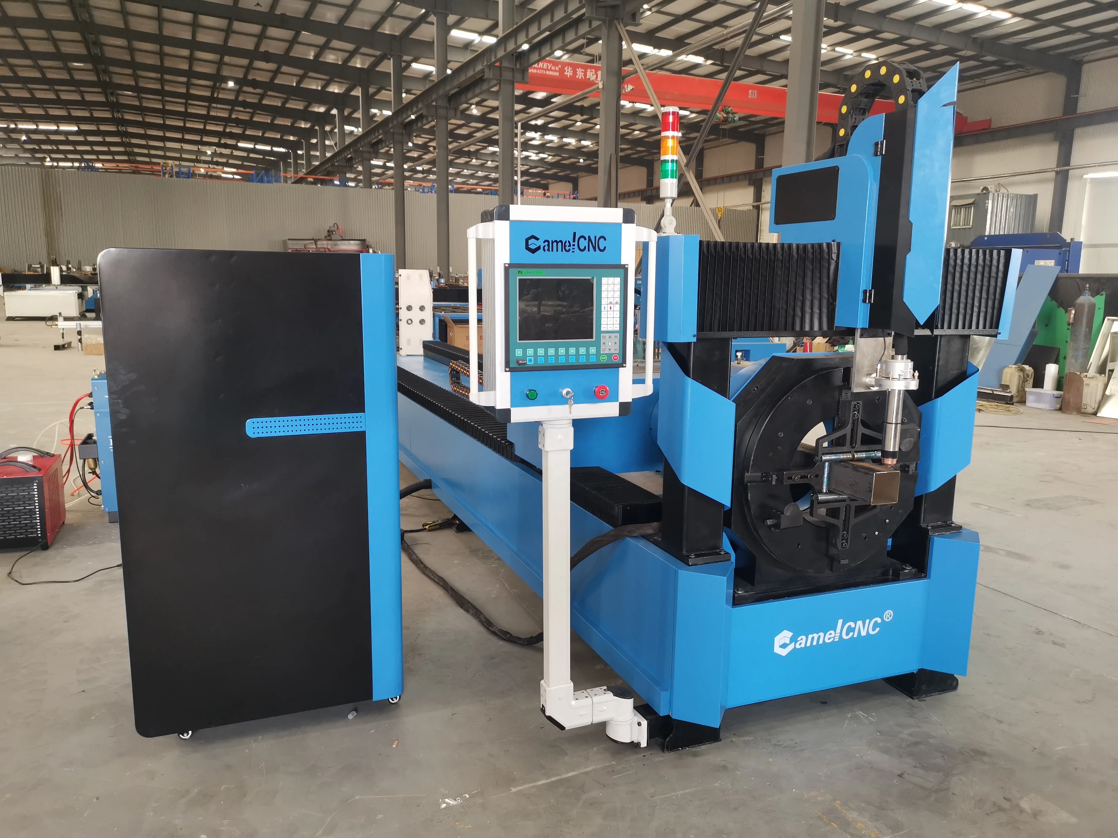 CA-3000 CNC машина для плазменной трубы и резки профиля/H-образный луч/стальная/квадратная труба, конический резак