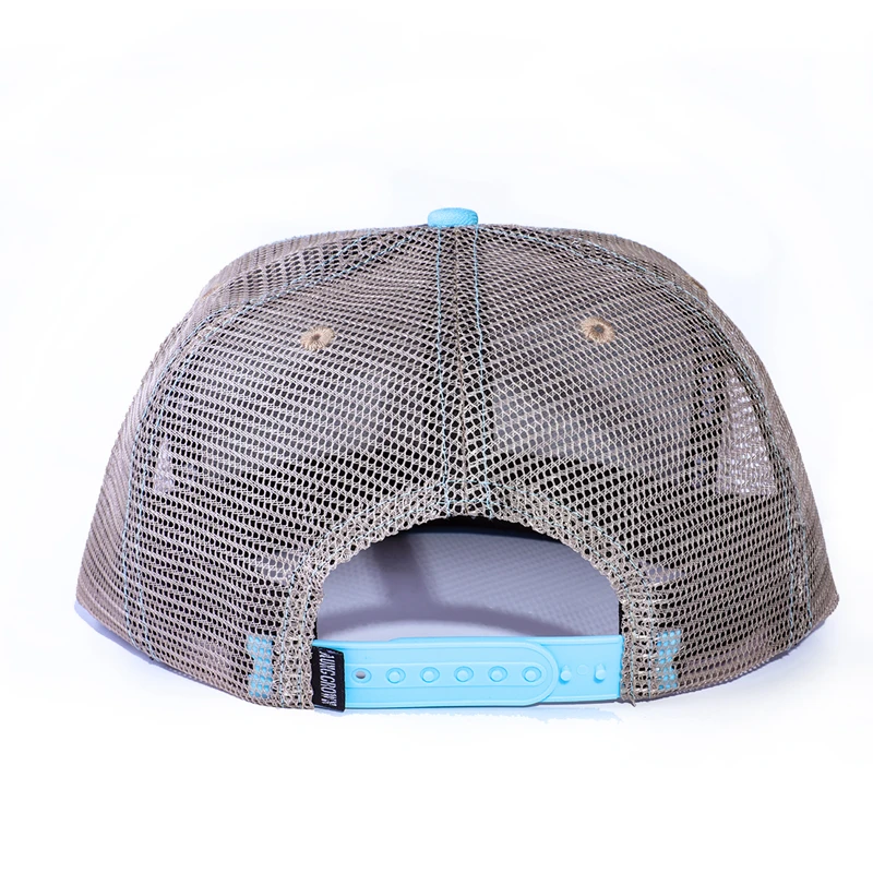 Customized Logo Sports Caps Classic Color Block Contrast Vintage Flat bill Mesh Gorras Men Trucker Hat Snapback Cap