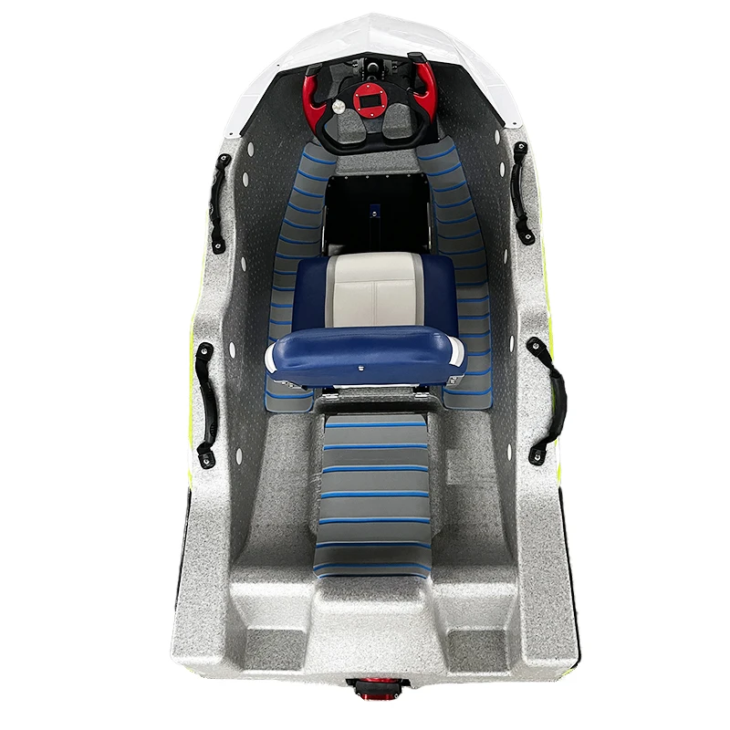 Wholesale Custom High Quality Cheap Ocean Water Sports EPP 15kw Electric Go Kart Boat Adult Small Mini Jet Boat