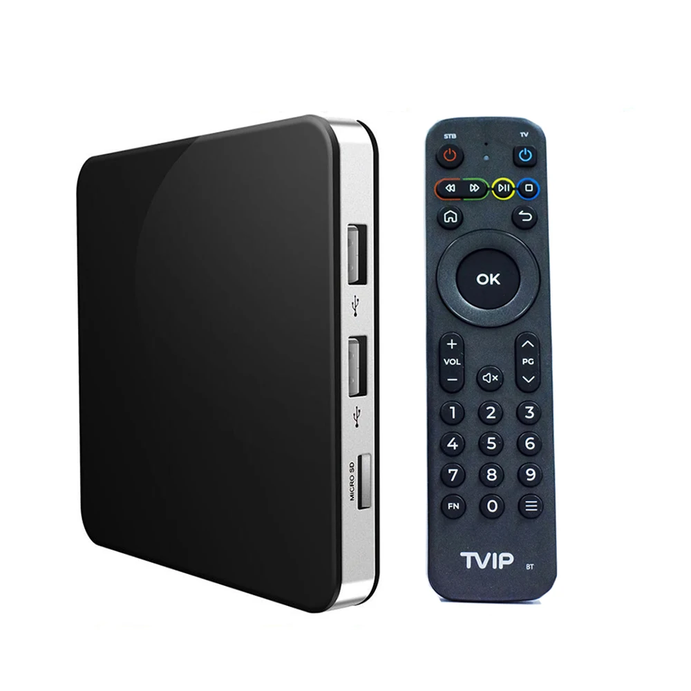 TVIP S-Box v605 4K IPTV Box tvip605 Dual OS