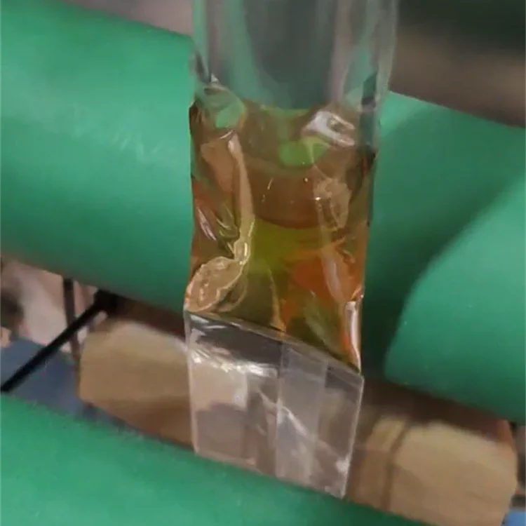 Automatic vertical VFFS  sauce ketchup liquid honey sachet packing machine with vacuum air sealing