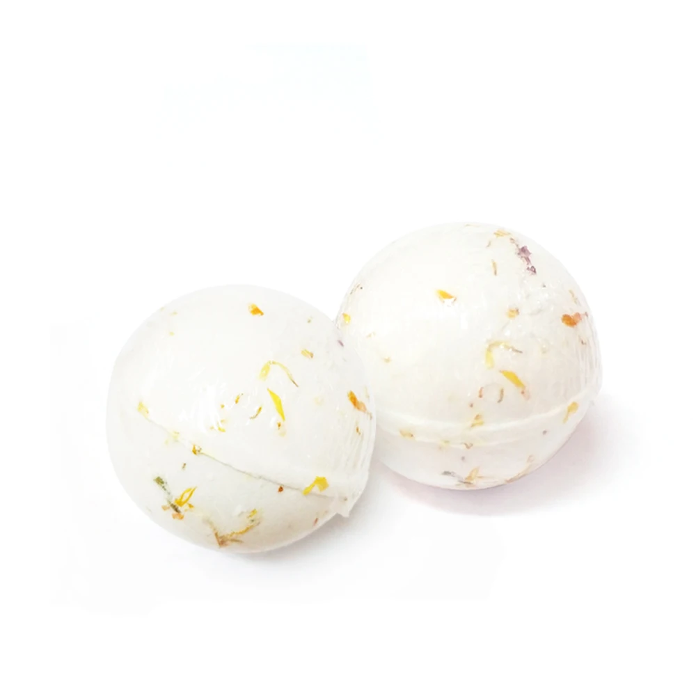 Wholesale bath supplies essential oil bath flower bubble bomb bath salt ball
