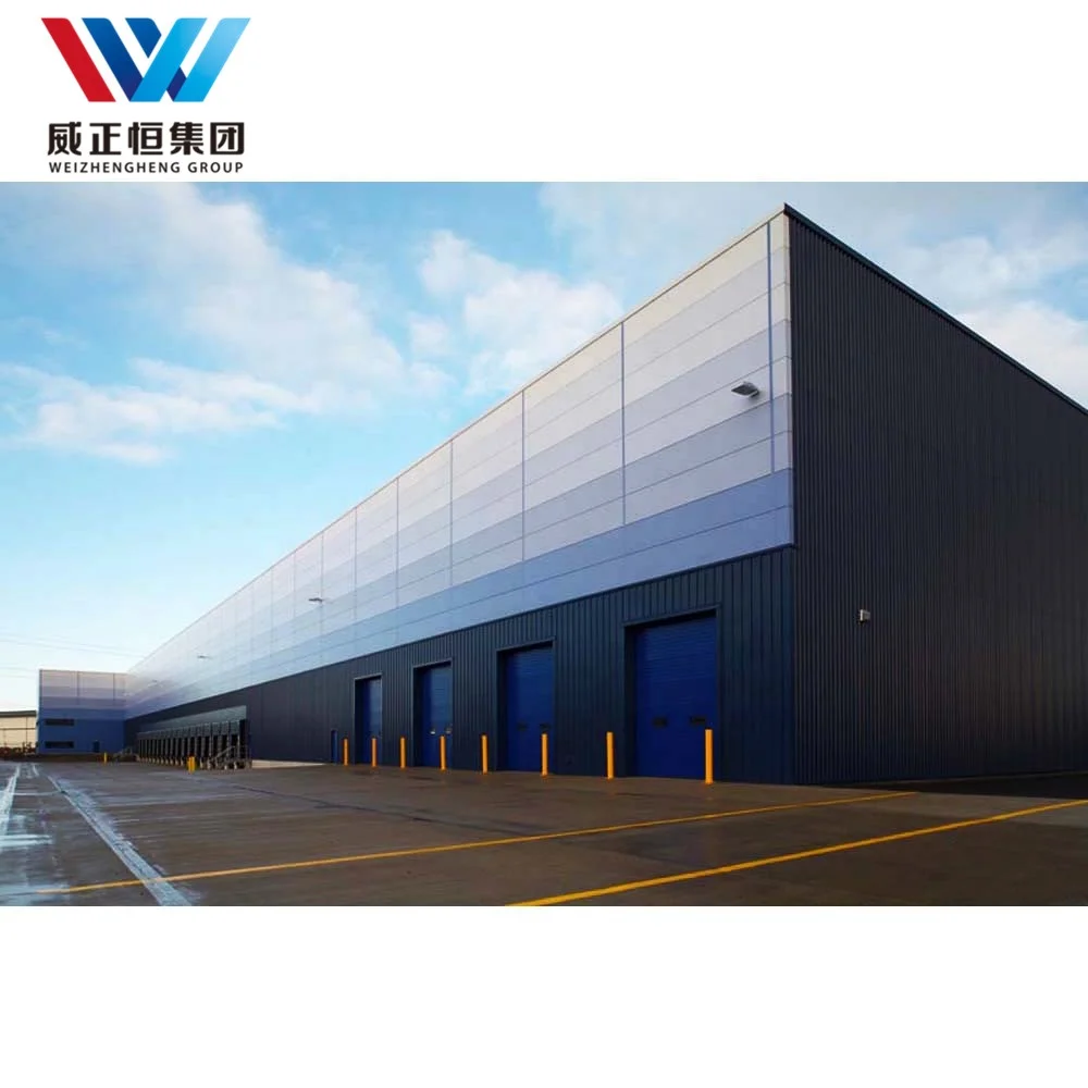 Hot selling professional design prefab steel structure factory warehouse building one stop fast build warehouse construction