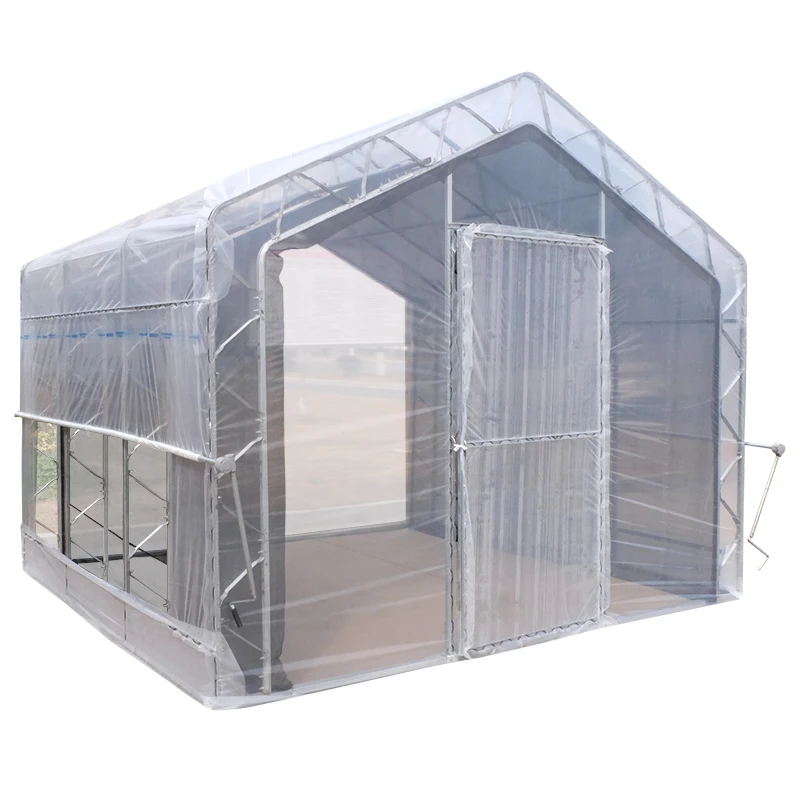 One one hot product Double Layer Plastic Arch Pipes Greenhouse tunnel greenhouses for sale greenhouse cover PE film