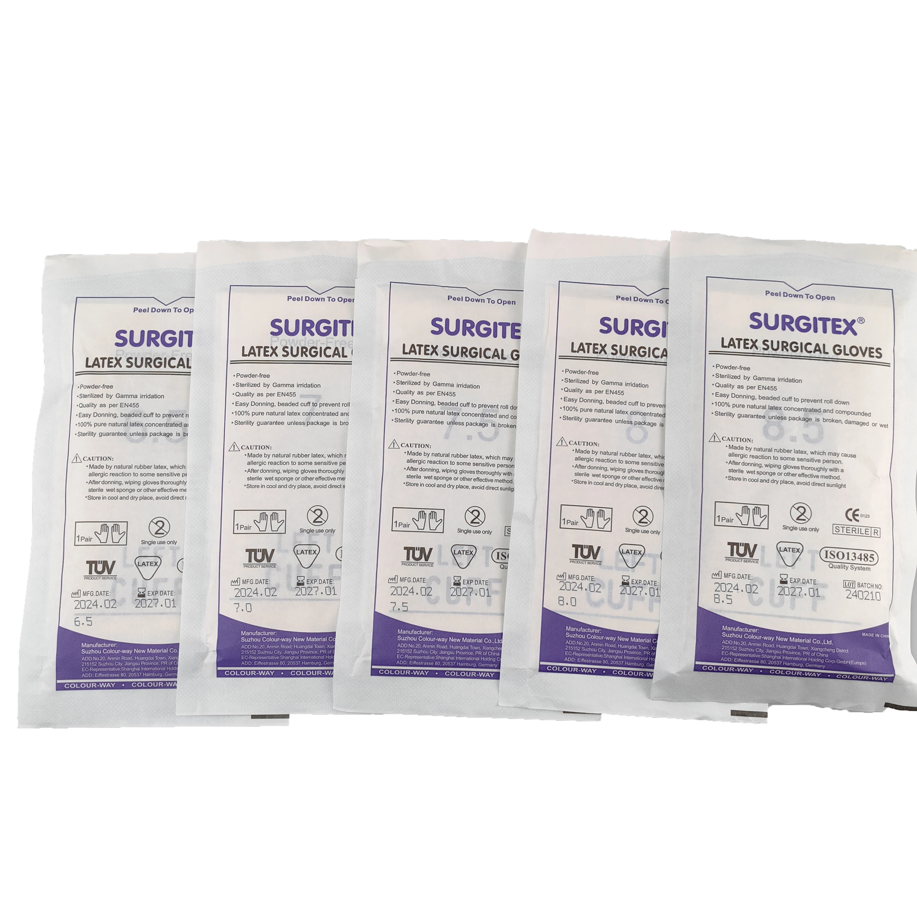 Good Price Of New Design High-Quality Non-Irritating Sterile Latex Surgical Gloves Powder Free