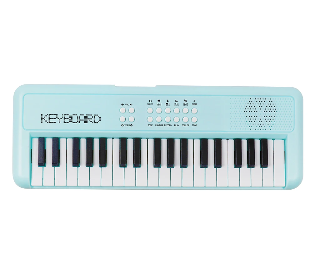 Customer Music Toys 37 Mini Size Electronic Organ Portable Piano Keyboard Instrument With One Key One Note Function