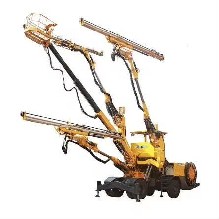 16 Years Exporting Experience XTD295 Twin Booms Full Hydraulic Big Tunnel Drilling Rig Borehole Drill Rig Face Drilling Jumbo