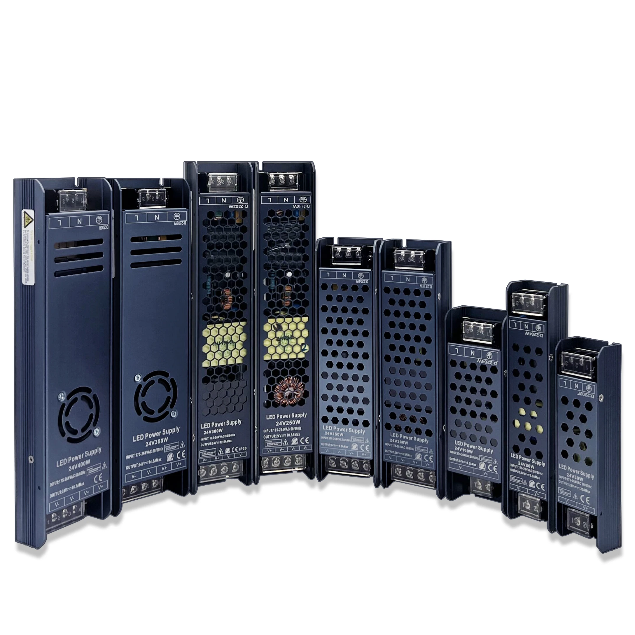 CE ROHS BIS Certified led driver ip20 200w 24v mini type transformer for indoor led switch power supply