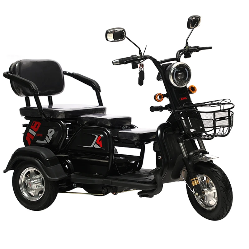 3 Wheel Motorcycle Tricycles With Triciclo Fat Tire Electric Tricycles Bicycle Scooters Vehicles 3 Wheel  Velo Electrique