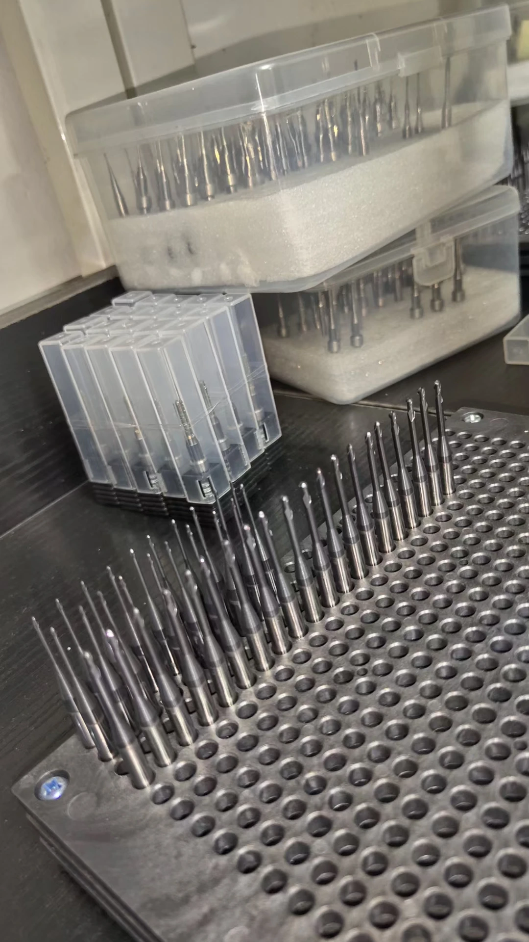 AMW400 CAD CAM Dental Milling Machine Burs Emax Glass Ceramics Milling Burs