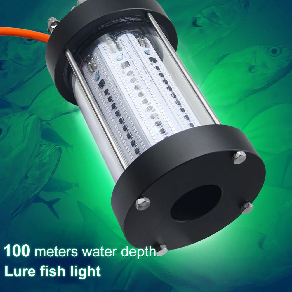 led underwater fishing light 12v waterproof green led fishing lights